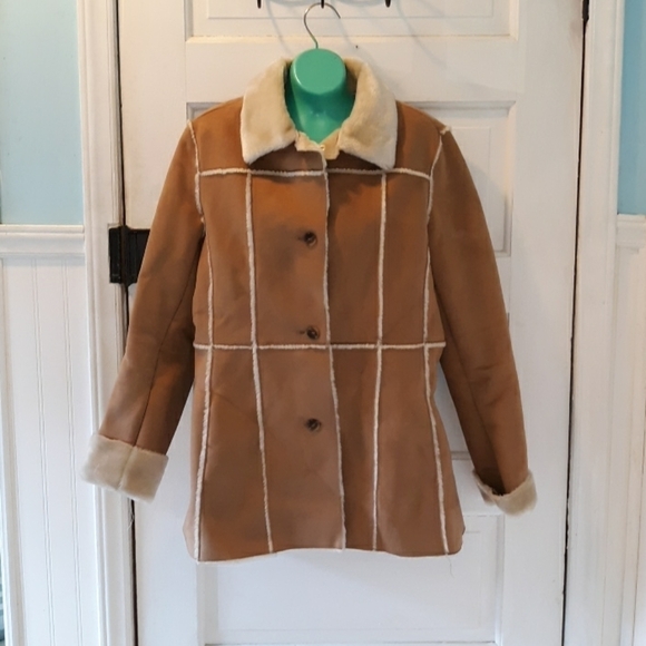 Andrew Marc New York winter coat boho bohemian Western Yellowstone cowboy - Picture 1 of 3